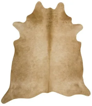 Premium Brazilian Cowhide Beige 200 x 150cm by Unitex, a Contemporary Rugs for sale on Style Sourcebook