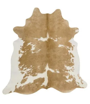 Premium Brazilian Cowhide Beige White 200 x 150cm by Unitex, a Contemporary Rugs for sale on Style Sourcebook