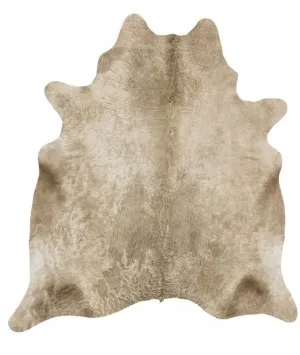Premium Brazilian Cowhide Champagne 200 x 150cm by Unitex, a Contemporary Rugs for sale on Style Sourcebook