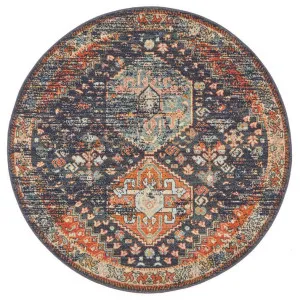 Legacy 854 Floor Rug Navy 150 x 150cm by Unitex, a Contemporary Rugs for sale on Style Sourcebook
