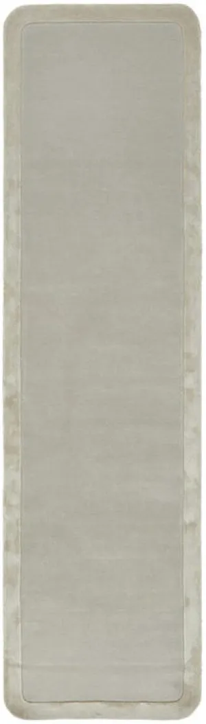 Hugo Floor Rug Silver 300 x 80cm by Unitex, a Contemporary Rugs for sale on Style Sourcebook