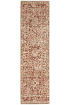 Heritage 03 Floor Rug Brick 370 x 80cm by Unitex, a Contemporary Rugs for sale on Style Sourcebook