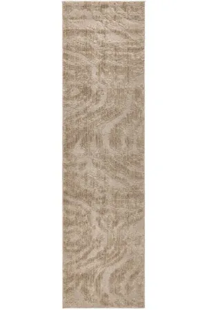 Haven Nyla Floor Rug Latte 400 x 80cm by Unitex, a Contemporary Rugs for sale on Style Sourcebook