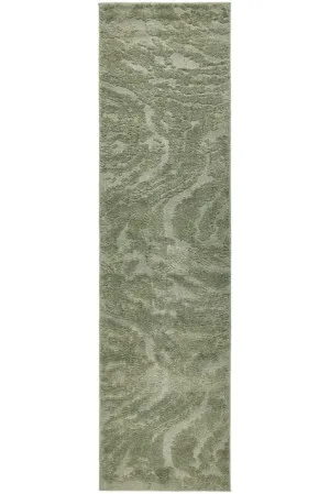 Haven Nyla Floor Rug Green 500 x 80cm by Unitex, a Contemporary Rugs for sale on Style Sourcebook