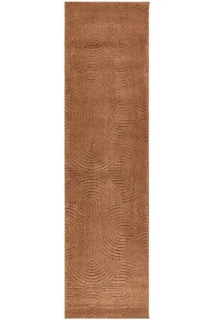 Haven Zina Floor Rug Rust 400 x 80cm by Unitex, a Contemporary Rugs for sale on Style Sourcebook