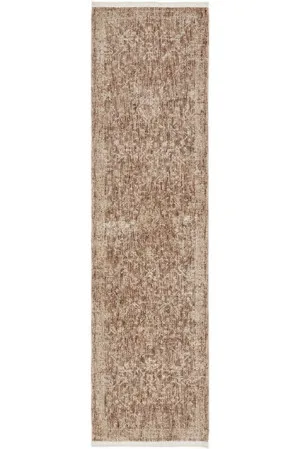 Bodrum Alvin Floor Rug Clay 400 x 80cm by Unitex, a Contemporary Rugs for sale on Style Sourcebook