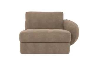Esme Tribute Walnut Right Arm Facing Chair Module by James Lane, a Sofas for sale on Style Sourcebook