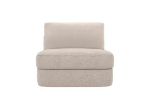 Esme Boucle Pumice Armless Sofa Chair Module by James Lane, a Sofas for sale on Style Sourcebook