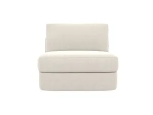 Esme California Ivory Armless Sofa Chair Module by James Lane, a Sofas for sale on Style Sourcebook