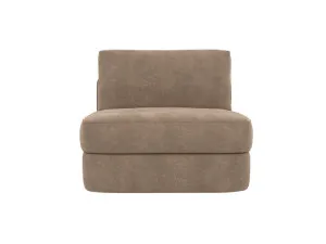 Esme Tribute Walnut Armless Sofa Chair Module by James Lane, a Sofas for sale on Style Sourcebook