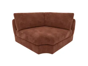 Esme Muse Rust Corner Sofa Chair Module by James Lane, a Sofas for sale on Style Sourcebook