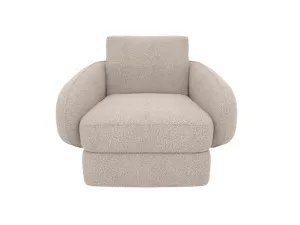Esme Boucle Pumice Armchair by James Lane, a Sofas for sale on Style Sourcebook