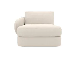 Esme View Cream Left Arm Facing Chaise Module by James Lane, a Sofas for sale on Style Sourcebook