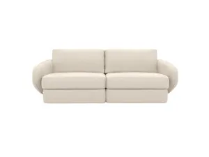 Esme Muse Flax Sofa - 2 Seater by James Lane, a Sofas for sale on Style Sourcebook