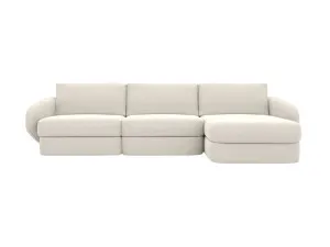 Esme California Ivory Chaise Sofa Right Facing - 3 Seater by James Lane, a Sofas for sale on Style Sourcebook
