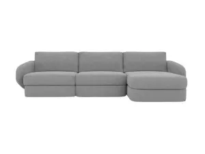 Esme California Slate Chaise Sofa Right Facing - 3 Seater by James Lane, a Sofas for sale on Style Sourcebook