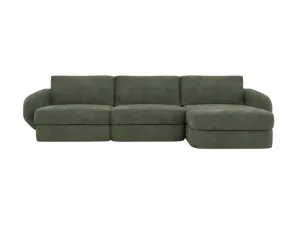Esme Muse Forest Chaise Sofa Right Facing - 3 Seater by James Lane, a Sofas for sale on Style Sourcebook