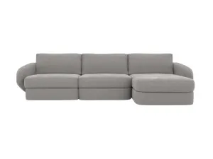 Esme Toorak Pebble Chaise Sofa Right Facing - 3 Seater by James Lane, a Sofas for sale on Style Sourcebook