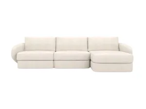 Esme Tribute Ice Chaise Sofa Right Facing - 3 Seater by James Lane, a Sofas for sale on Style Sourcebook