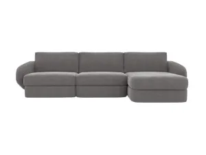 Esme Tribute Storm Chaise Sofa Right Facing - 3 Seater by James Lane, a Sofas for sale on Style Sourcebook