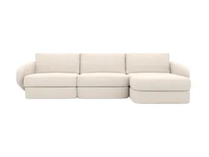 Esme View Cream Chaise Sofa Right Facing - 3 Seater by James Lane, a Sofas for sale on Style Sourcebook