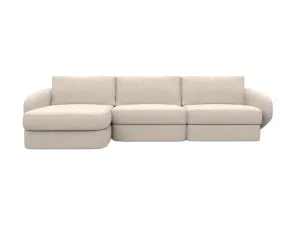 Esme Noa Desert Chaise Sofa Left Facing - 3 Seater by James Lane, a Sofas for sale on Style Sourcebook