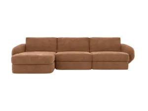 Esme Tribute Chestnut Chaise Sofa Left Facing - 3 Seater by James Lane, a Sofas for sale on Style Sourcebook