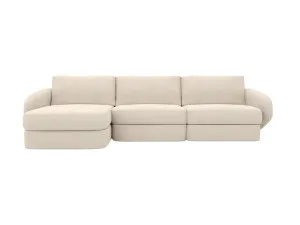 Esme Tribute Shell Chaise Sofa Left Facing - 3 Seater by James Lane, a Sofas for sale on Style Sourcebook