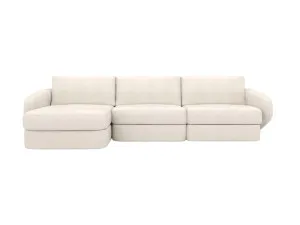 Esme Tribute Ice Chaise Sofa Left Facing - 3 Seater by James Lane, a Sofas for sale on Style Sourcebook
