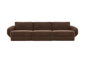 Esme Muse Chocolate Sofa - 3 Seater by James Lane, a Sofas for sale on Style Sourcebook