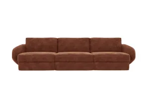 Esme Muse Rust Sofa - 3 Seater by James Lane, a Sofas for sale on Style Sourcebook