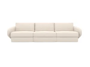 Esme View Cream Sofa - 3 Seater by James Lane, a Sofas for sale on Style Sourcebook