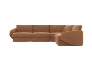 Esme Tribute Chestnut Corner Sofa - 4 Seater by James Lane, a Sofas for sale on Style Sourcebook