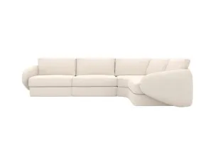 Esme View Cream Corner Sofa - 4 Seater by James Lane, a Sofas for sale on Style Sourcebook