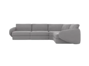 Esme View Steel Corner Sofa - 4 Seater by James Lane, a Sofas for sale on Style Sourcebook
