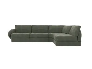 Esme Tribute Dark Jade Modular Sofa RAF Terminal - 4 Seater by James Lane, a Sofas for sale on Style Sourcebook