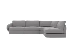 Esme View Steel Modular Sofa RAF Terminal - 4 Seater by James Lane, a Sofas for sale on Style Sourcebook
