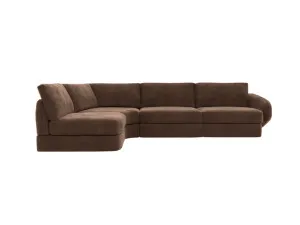 Esme Muse Chocolate Modular Sofa LAF Terminal - 4 Seater by James Lane, a Sofas for sale on Style Sourcebook
