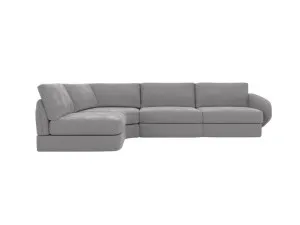 Esme View Steel Modular Sofa LAF Terminal - 4 Seater by James Lane, a Sofas for sale on Style Sourcebook