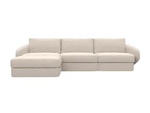 Esme Noa Desert Modular Sofa with Ottoman - 3 Seater by James Lane, a Sofas for sale on Style Sourcebook