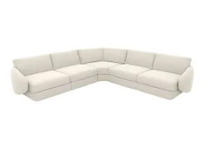 Esme California Ivory Corner Sofa - 5 Seater by James Lane, a Sofas for sale on Style Sourcebook