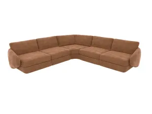 Esme Tribute Chestnut Corner Sofa - 5 Seater by James Lane, a Sofas for sale on Style Sourcebook