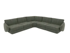 Esme Tribute Dark Jade Corner Sofa - 5 Seater by James Lane, a Sofas for sale on Style Sourcebook