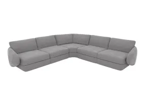 Esme View Steel Corner Sofa - 5 Seater by James Lane, a Sofas for sale on Style Sourcebook