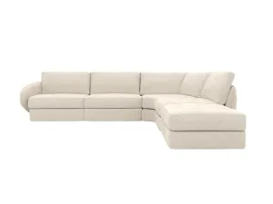 Esme Muse Flax Modular Sofa RAF Terminal - 5 Seater by James Lane, a Sofas for sale on Style Sourcebook