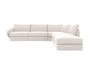 Esme Toorak Pearl Modular Sofa RAF Terminal - 5 Seater by James Lane, a Sofas for sale on Style Sourcebook