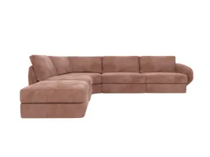Esme Muse Dusk Modular Sofa LAF Terminal - 5 Seater by James Lane, a Sofas for sale on Style Sourcebook