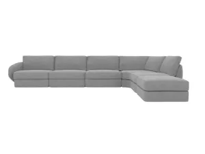 Esme California Slate Modular Sofa RAF Terminal - 6 Seater by James Lane, a Sofas for sale on Style Sourcebook
