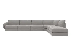 Esme Toorak Pebble Modular Sofa RAF Terminal - 6 Seater by James Lane, a Sofas for sale on Style Sourcebook