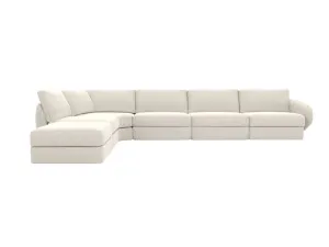 Esme California Ivory Modular Sofa LAF Terminal - 6 Seater by James Lane, a Sofas for sale on Style Sourcebook